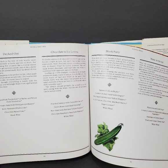 Picnics Book A Running Press Friedman Publishing Group Marilyn Myers NWT Vintage - Picture 7 of 12